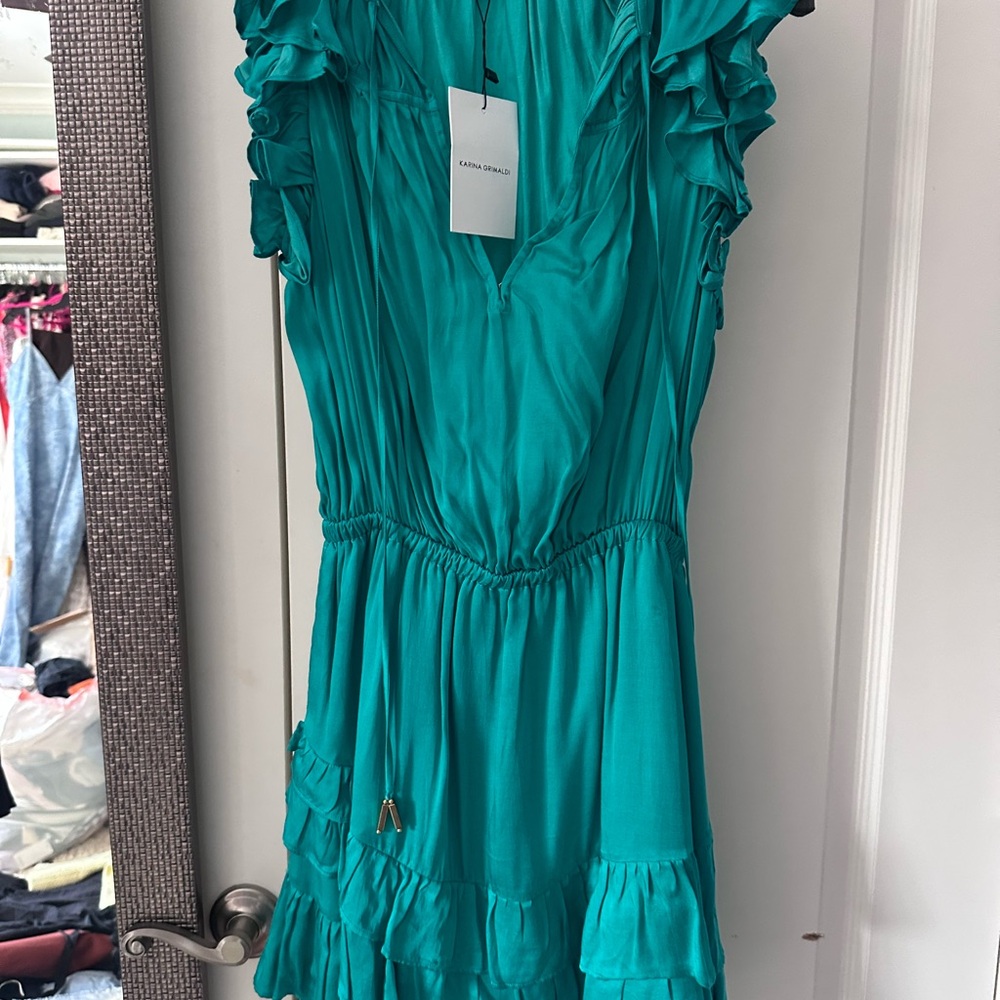 Karina Grimaldi Emerald Dress